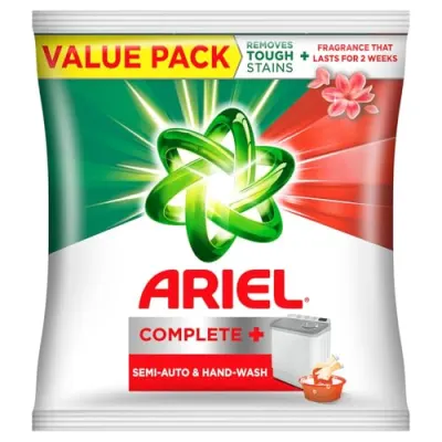 Ariel Complete Detergent Powder - 4kg | Removes 100 Tough St at ₹636