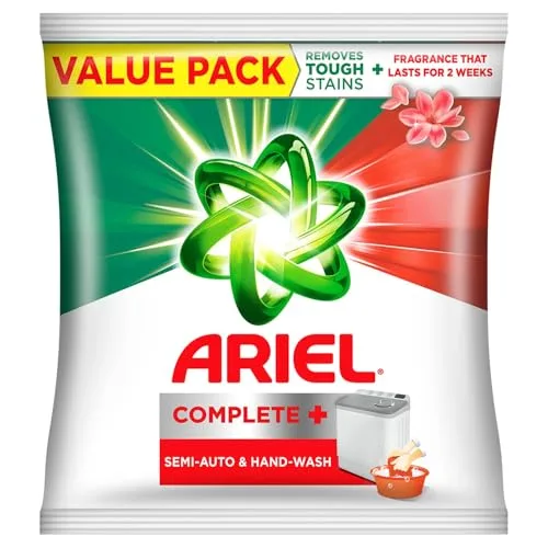Ariel Complete Detergent Powder - 4kg | Removes 100 Tough St at ₹636