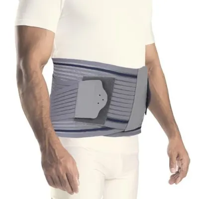 AGARO Contoured LS Belt Lower Back Pain Relief, Contoured Lumbar Sacral Belt, Lower Back Pain Osteoporosis Slip Disc Care For Women & Men, M at ₹222