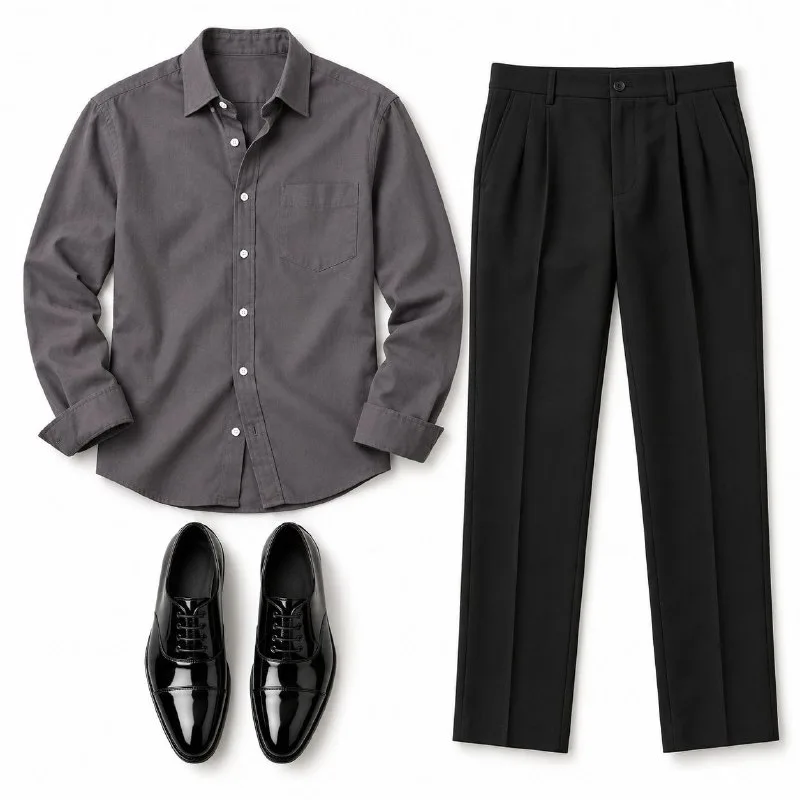 Shirt, Trouser and 1 more