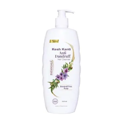 Patanjali Kesh Kanti Anti-Dandruff Hair Cleanser 650 ml, Nat at ₹170