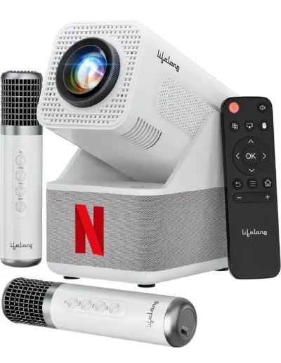 Lifelong Electronics ROAR Projector with 2 Mics at ₹8,066