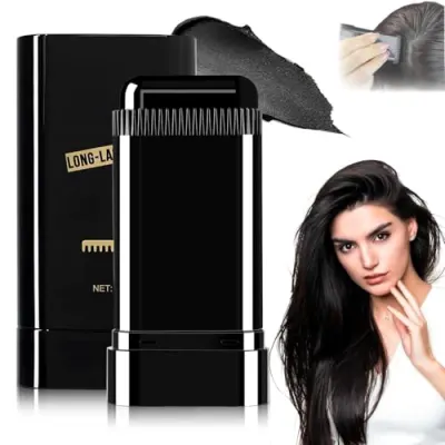 2 in 1 Instant Hair Color Stick With Built-In Comb, Safe-And Waterproof and Sweat-Proof Hairs Dyes Comb,Instant and Best Hair Care, for Wome at ₹149