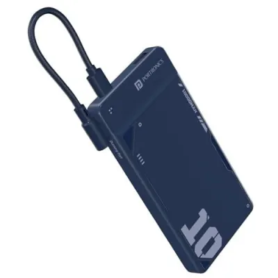 Portronics Luxcell Uno 10K 10000 mAh 22.5W Fast Charging Power Bank at ₹699