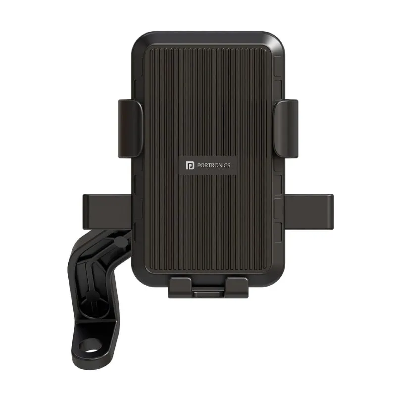 Portronics Mobike 5 Scooty/Scooter Phone Holder with Mirror Mount, 360 Degree Rotation at ₹334