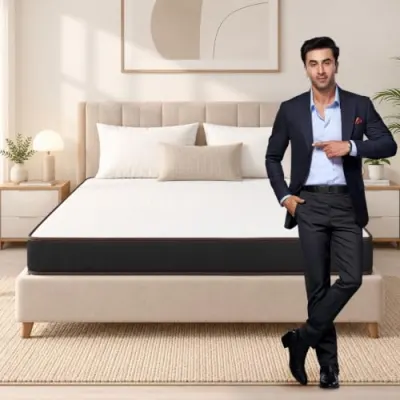 Nilkamal SLEEP Lite Dual Comfort 6 Inch Mattress | 10 Year Warranty | Reversible Design | Soft & Firm Sides | Superior HR Foam | Breathable  at ₹4,401