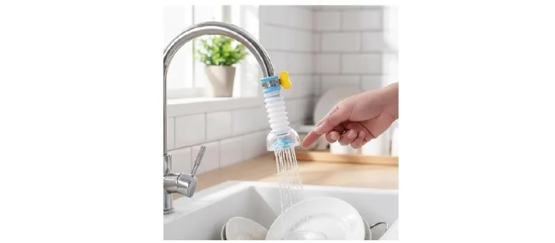 Adjustable Kitchen/Bathroom Faucet Sprayer Head at ₹22