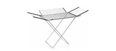 Lifelong Foldable Cloth Drying Stand, Alloy Steel, 175cm at ₹1,799