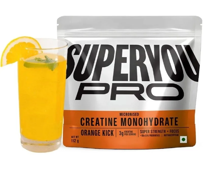 Super You Pro Creatine Monohydrate|33 Servings at ₹199