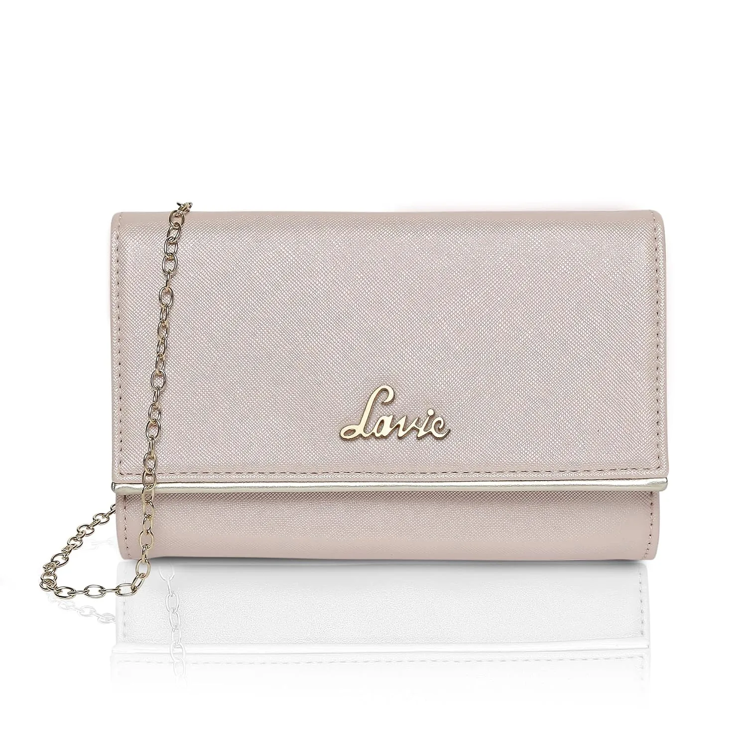 Lavie Womens Ava Foldover III Small Clutch at ₹386