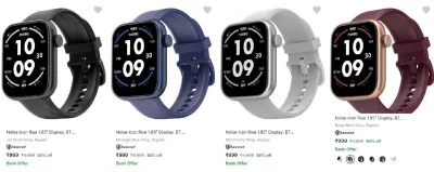 Noise BT Calling Smartwatch from ₹999