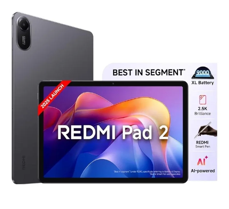 Redmi Pad 2, 11-inch (27.94 CM CM) at ₹14,499