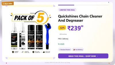 Chain Cleaner and Degreaser at ₹239