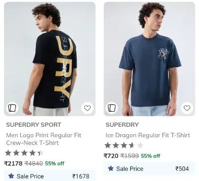 Ajio Crazy Deals Min 50% Off On Top Brands
