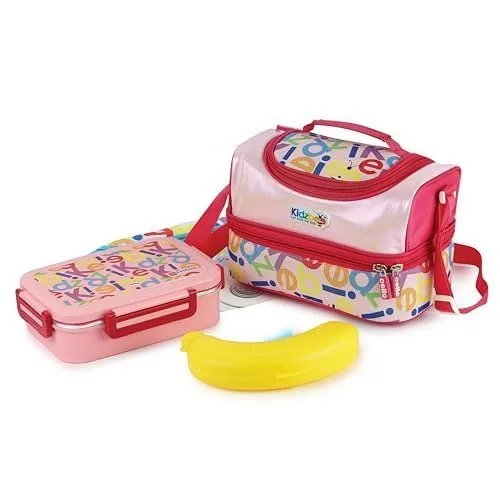 CELLO Kidzbee Series Mini Meal Set for Kids |1 Lunch with Banana and Attractive Jacket | Insulated Meal Carrier | Lunch Box Set for Kids | P at ₹499