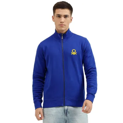 United Colors of Benetton Men Cotton Hooded Sweatshirt at ₹1,009