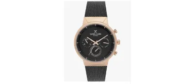 Daniel Klein Round Dial Rose Gold Case Mesh Strap Multifunction at ₹2,915