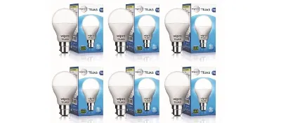 Wipro Tejas 7w LED Bulb for Home & Office (Pack of 6) at ₹381
