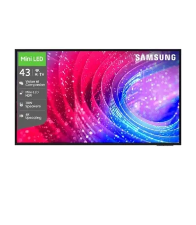 Samsung Vision AI 108 cm (43 inch) Ultra HD (4K) Mini LED Smart Tizen TV 2026 Edition w at ₹27,449