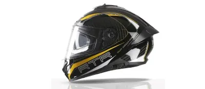 TVS Racing Hurricane Series Full Face Dual Visor Helmet at ₹3,523