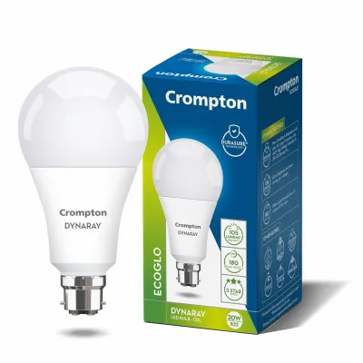 Standard B22 (20 W) at ₹158