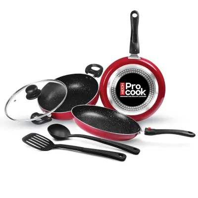 Milton Pro Cook Induction Cookware & Gas Stove Friendly Kitchen Jewel Set at ₹1,899