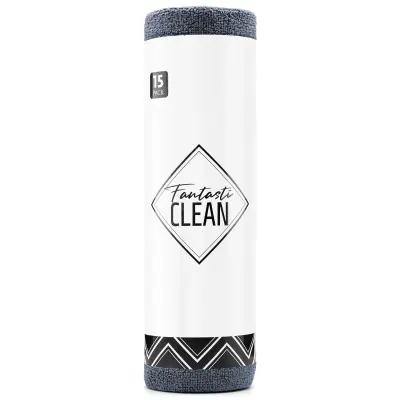 Microfiber Cleaning Cloth Roll (15 Pack) at ₹350