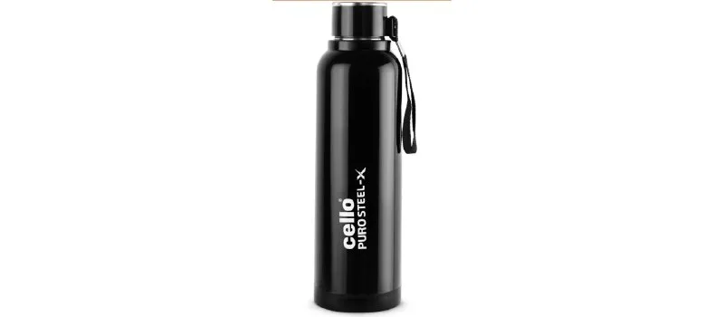 Cello Puro Steel-X Benz Water Bottle 650 ml at ₹296