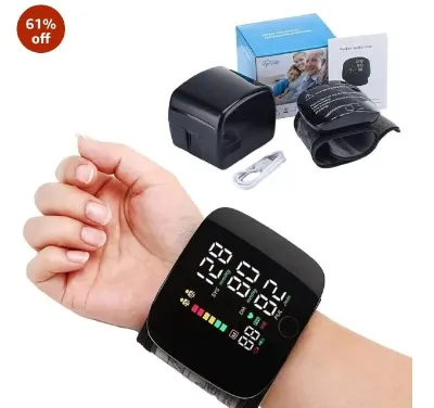 Govee Digital Wrist Blood Pressure Monitor with Heart Rate Display at ₹789