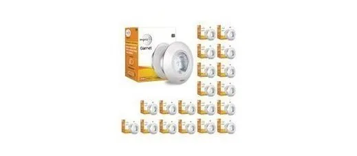 wipro Garnet 2W LED Integrated Spotlight | Warm White Light at ₹1,589