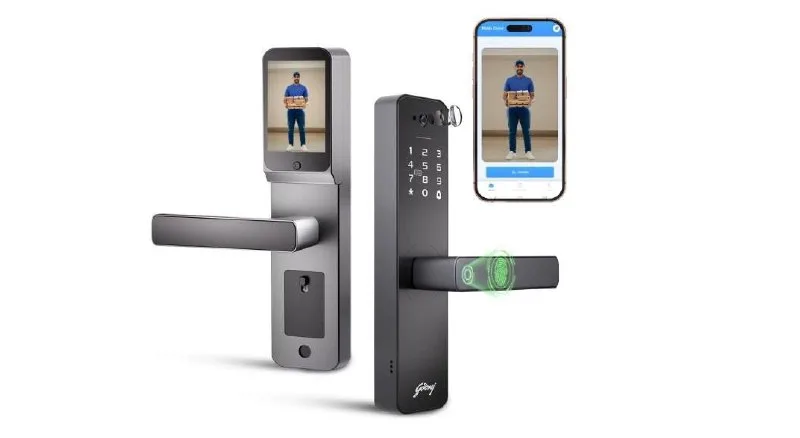 Godrej Smart Lock | Neo Pro View Digital Lock for Wooden Doors at ₹15,799