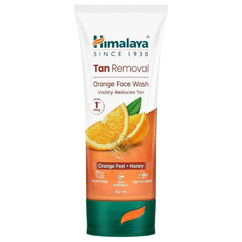 Himalaya Tan Removal Orange Face Wash at ₹59