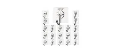 Wall Hanger Hook Without Drilling 20Pcs at ₹99