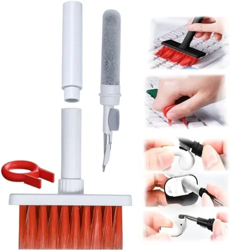 Sounce 5-in-1 Multi-Function Laptop Cleaning Brush/Keyboard Cleaning kit/Gadget Cleaning kit Gap Duster Key-Cap Puller for Laptop, Keyboard  at ₹79