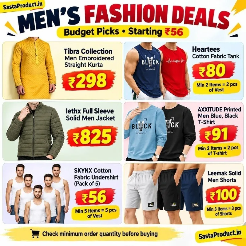Men’s Fashion Deals – Budget Picks!