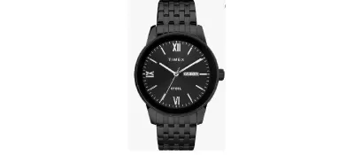 Timex Trend Round 41mm Black Dial Analog Men Watch at ₹6,118
