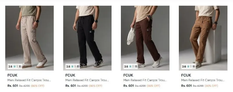 Upto 85% Off On Branded Clothing & Shoes
