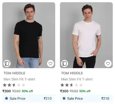 OverSized Tshirts at ₹300