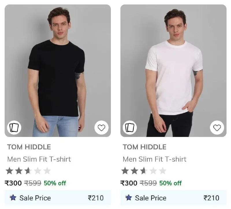 OverSized Tshirts at ₹300