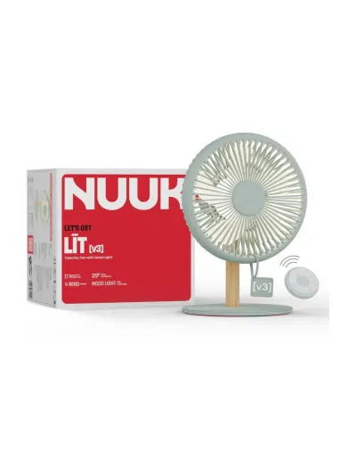 NUKK Rechargeable Table Fans at ₹1,999