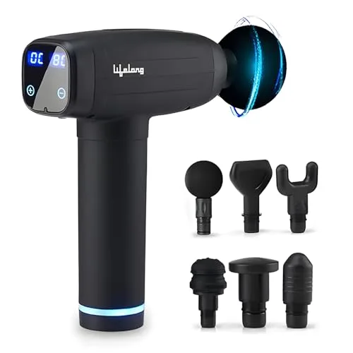Lifelong Gun Massager | Percussion for Full Body Pain Relief at ₹1,682