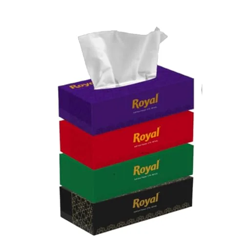 Royal 2-Ply Face Tissue Paper Box | Soft Facial Tissues for Face & Skin | 80 Pulls per Box | Highly Absorbent, Hygienic & Disposable | Pack  at ₹85