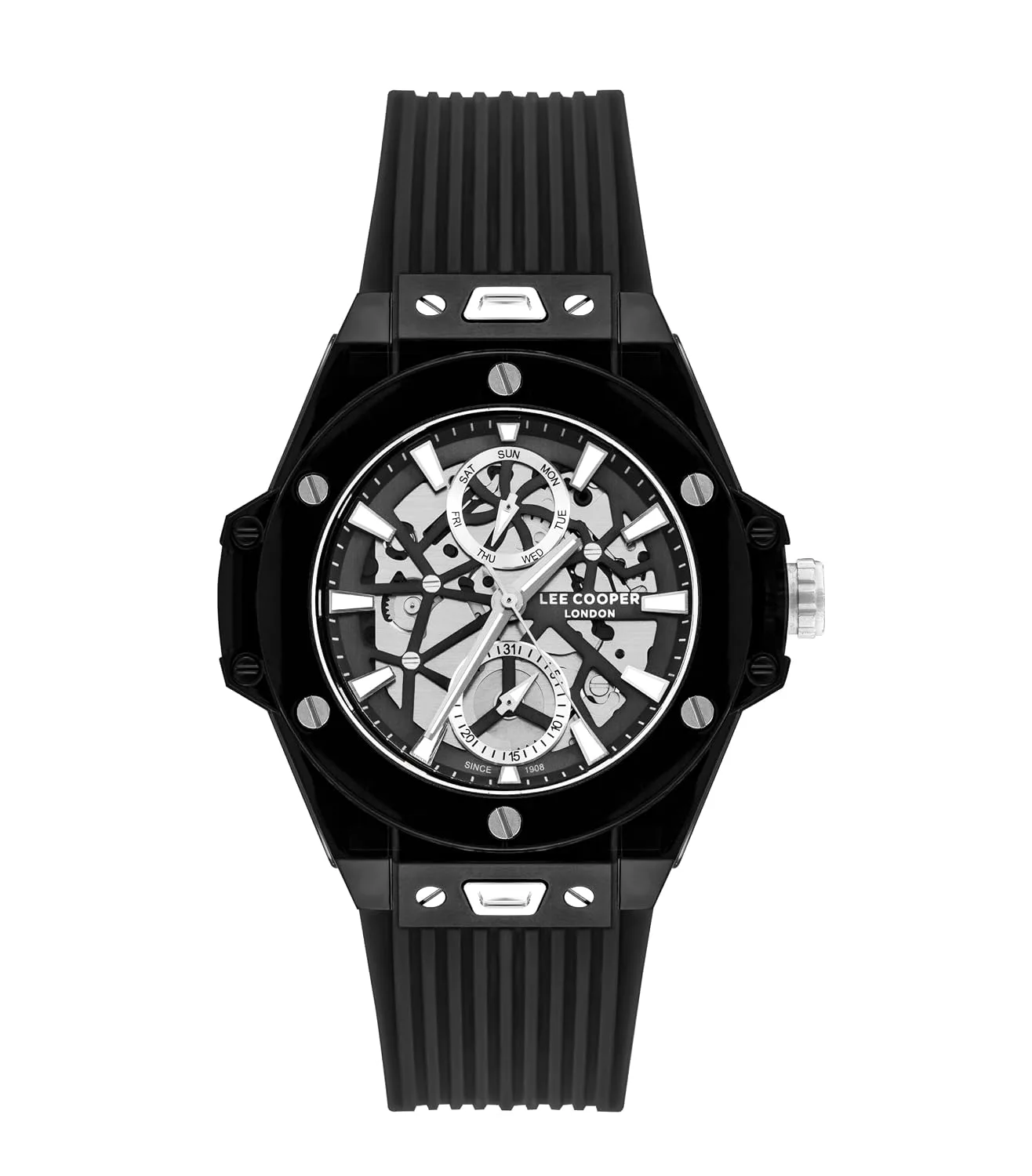 Lee Cooper Analog Black Dial Men's Watch at ₹4,818