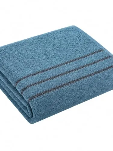 Bombay Dyeing Flora Ink Blue Bath Towel at ₹584