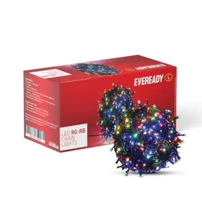 EVEREADY UTSAV 10-Meter RG-RB LED Pixel Lights, Multicolour, Pack of 1 at ₹118