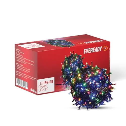 EVEREADY UTSAV 10-Meter RG-RB LED Pixel Lights, Multicolour, Pack of 1 at ₹118