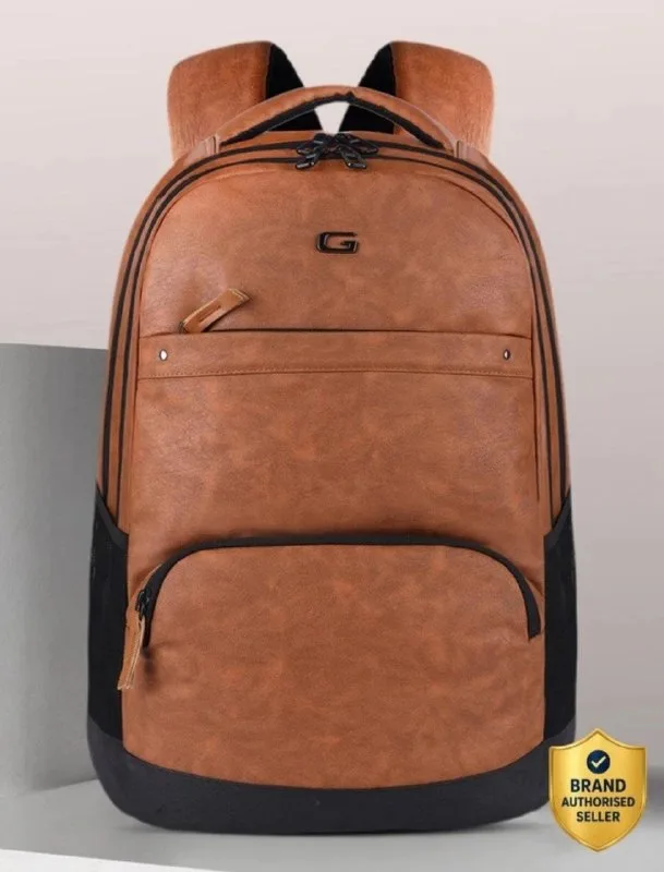Gear Large 33 L Laptop Backpack Vintage 2 Leather without Anti Theft at ₹575