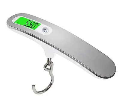 GLUN® Electronic Portable Digital LED Screen Luggage Weighing Scale, 50 kg/110 Lb For Multi-Purpose Use. (Pack of 1) at ₹213
