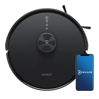 ECOVACS DEEBOT Y1 PRO 2 in 1 Robot Vacuum Cleaner & Mop, 6500 Pa Suction, 5200 mAh Battery, Wet & Dry Cleaning, Covers 3500+ at ₹13,749
