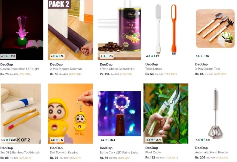 Deodap Products Under at ₹100
